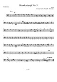 Brandenburg No.3 for String Orchestra (Double-Contra Bass Part): For Elementary to Middle School Age Youths