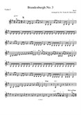 Brandenburg No.3 for String Orchestra (Violin 2 Part): For Elementary to Middle School Age Youths