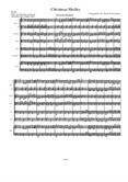 Christmas Medley: A String Orchestra Arrangement for Elementary to Middle School Age Youth Orchestras! (Score)