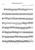 Brandenburg No.5 (Violin 3 Part): For Elementary to Middle School Age String Youth Orchestras