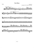 Fur Elise (Viola Part): A String Orchestra Arrangement for Elementary to Middle School Age Youth Orchestras!