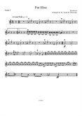 Fur Elise (Violin 2 Part): A String Orchestra Arrangement for Elementary to Middle School Age Youth Orchestras!