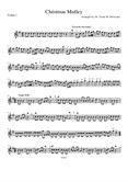 Christmas Medley: A String Orchestra Arrangement for Elementary to Middle School Age Youth Orchestras! (Violin 1 Part)
