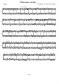 Christmas Medley: A String Orchestra Arrangement for Elementary to Middle School Age Youth Orchestras! (Rehearsal Piano Part)