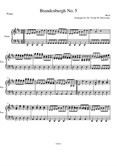 Brandenburg No.5 (Rehearsal Piano Part): For Elementary to Middle School Age String Youth Orchestras