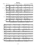 Spring from the Four Seasons for Elementary to Middle School Age Youth String Orchestras - The Score
